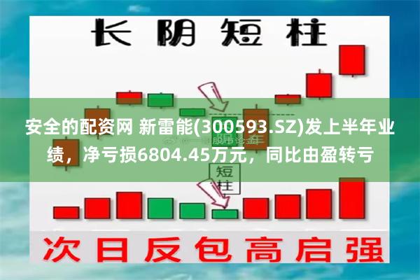 安全的配资网 新雷能(300593.SZ)发上半年业绩，净亏损6804.45万元，同比由盈转亏